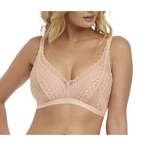 Freya XL nude lace bralette sexy comfort bra